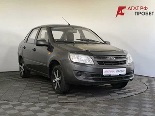 2014 Lada (ВАЗ) Granta I, серый, 365000 рублей, вид 3