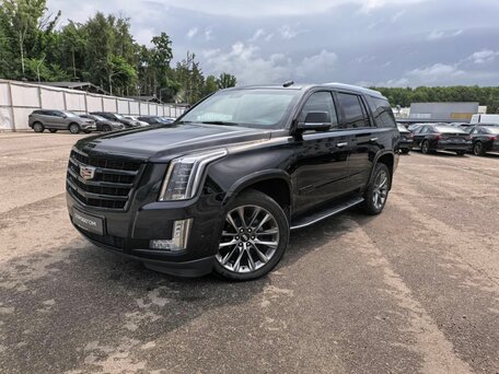 2019 Cadillac Escalade IV, чёрный, 3950000 рублей, вид 1