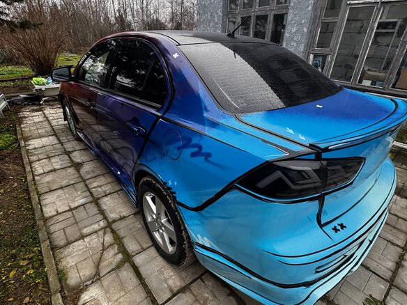 2008 Mitsubishi Lancer X, чёрный, 700000 рублей - вид 7