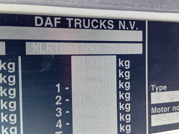 2021 DAF XF, белый, 6155000 рублей - вид 7