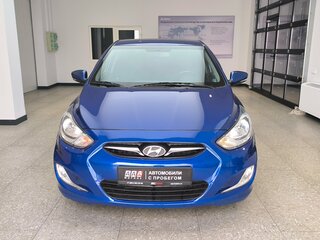 2013 Hyundai Solaris I, синий, 870000 рублей, вид 2