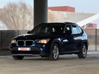 2011 BMW X1 18i I (E84), синий, 1279000 рублей, вид 1