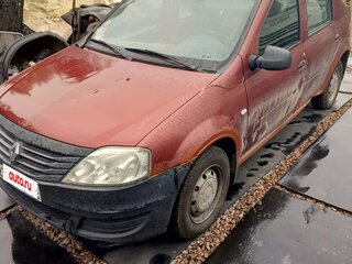 2013 Renault Logan I Рестайлинг, красный, 220000 рублей, вид 1