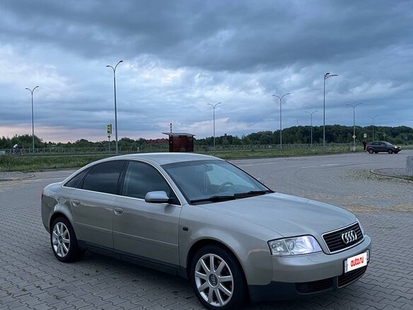 2002 Audi A6 II (C5) Рестайлинг, золотистый, 600000 рублей - вид 2