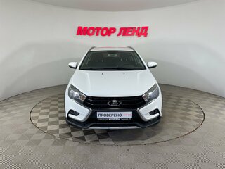 2019 Lada (ВАЗ) Vesta SW Cross I, белый, 985000 рублей, вид 2