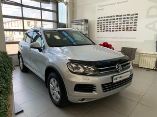 2012 Volkswagen Touareg II, серебристый, 1720000 рублей, вид 4