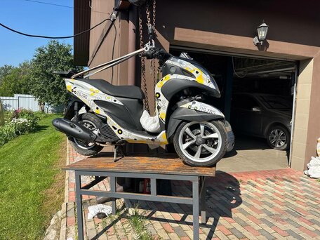 2018 Yamaha Tricity, белый, 160000 рублей, вид 4