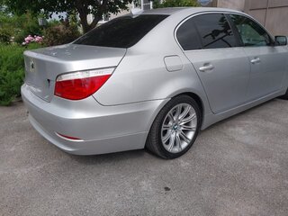 2009 BMW 5 серии 520d V (E60/E61) Рестайлинг, серый, 1500000 рублей, вид 5