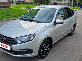 2023 Lada (ВАЗ) Granta I Рестайлинг, серебристый, 750000 рублей, вид 2