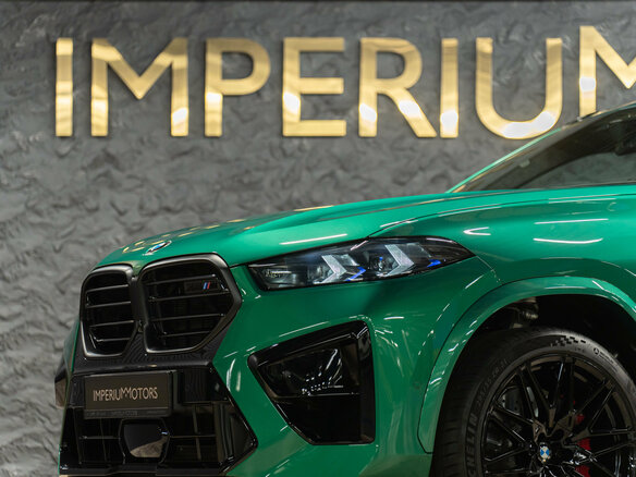 2026 BMW X6 M Competition III (F96) Рестайлинг, зелёный - вид 2