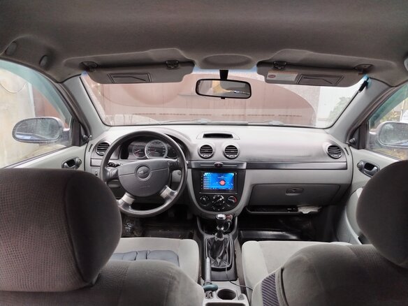 2007 Chevrolet Lacetti I, синий, 460000 рублей - вид 4