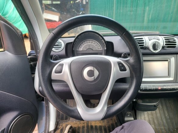 2013 Smart Fortwo II, голубой, 780000 рублей - вид 7