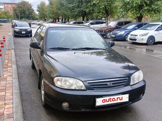 2008 Kia Spectra I Рестайлинг 2, чёрный, 350000 рублей, вид 1