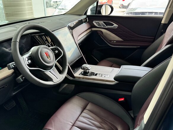 2025 Hongqi HS7 II, чёрный - вид 21