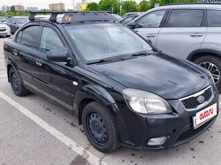 2011 Kia Rio II Рестайлинг, чёрный, 550000 рублей, вид 1