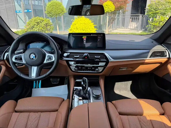 2023 BMW 5 серии 525Li VII (G30/G31/G38) Рестайлинг, чёрный - вид 5