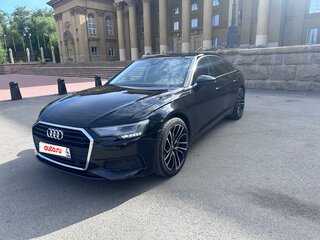 2021 Audi A6 40 TDI V (C8), чёрный, 2550000 рублей, вид 2
