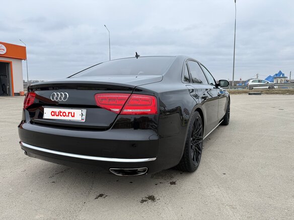 2012 Audi A8 Long III (D4), чёрный, 1800000 рублей - вид 10