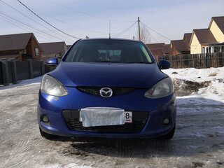 2008 Mazda Demio III (DE), синий, 400000 рублей, вид 1