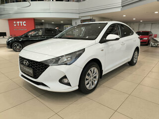 2020 Hyundai Solaris II Рестайлинг, белый, 995000 рублей, вид 1