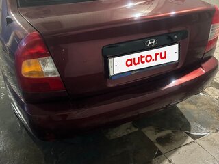 2007 Hyundai Accent ТагАЗ II, красный, 345000 рублей, вид 3
