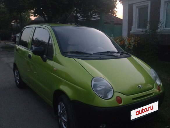2013 Daewoo Matiz I Рестайлинг, зелёный, 320000 рублей