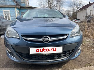 2013 Opel Astra J Рестайлинг, синий, 950000 рублей, вид 3