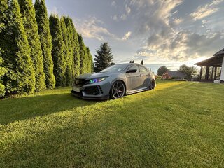 2021 Honda Civic X Рестайлинг, серый, 1930000 рублей, вид 1