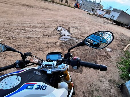 2019 BMW G 310 R, белый, 450000 рублей, вид 3