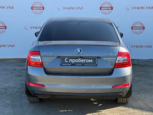2016 Skoda Octavia III (A7), серый, 1444000 рублей - вид 3