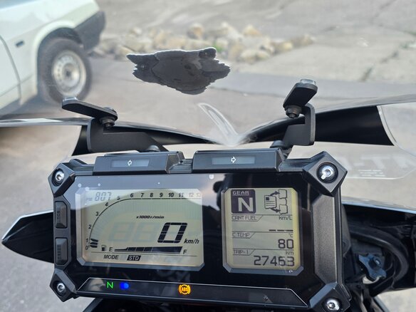 2015 Yamaha MT-09 Tracer (FJ-09), серый, 739000 рублей - вид 7
