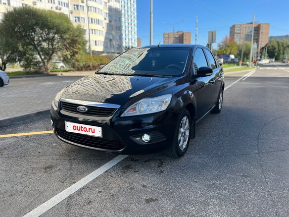 2009 Ford Focus II Рестайлинг, чёрный, 430000 рублей - вид 5