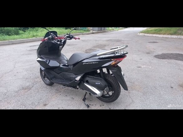 2021 Honda PCX 160, чёрный, 360000 рублей - вид 9