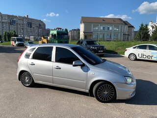 2013 Lada (ВАЗ) Kalina Sport I, серебристый, 335000 рублей, вид 3