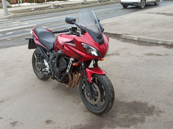 2007 Yamaha FZ6, красный, 450000 рублей - вид 5