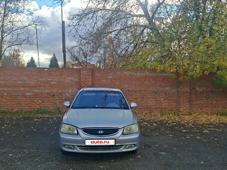2008 Hyundai Accent ТагАЗ II, серебристый, 270000 рублей, вид 2