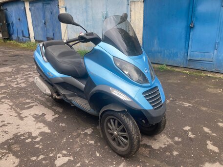 2007 Piaggio MP3, голубой, 380000 рублей, вид 1