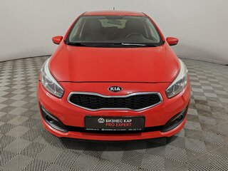 2016 Kia Ceed II Рестайлинг, красный, 1175000 рублей, вид 2