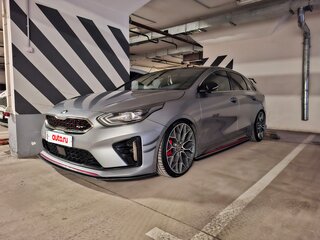 2019 Kia Proceed GT I, серебристый, 3090000 рублей, вид 4