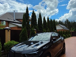 2021 BMW X6 40i III (G06), синий, 8500000 рублей, вид 1