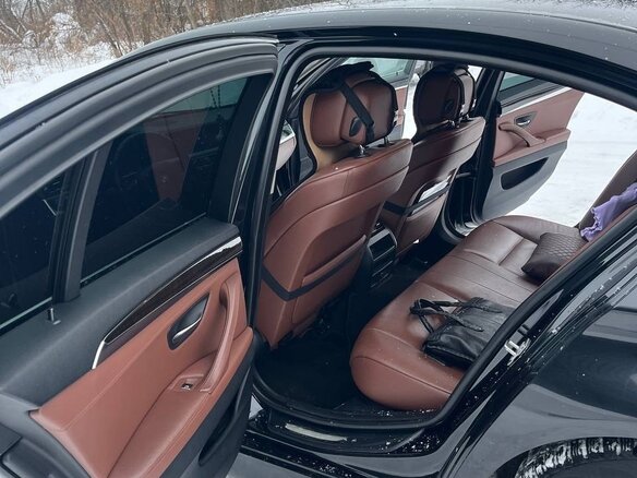 2012 BMW 5 серии 520i VI (F10/F11/F07), чёрный, 1550000 рублей - вид 6