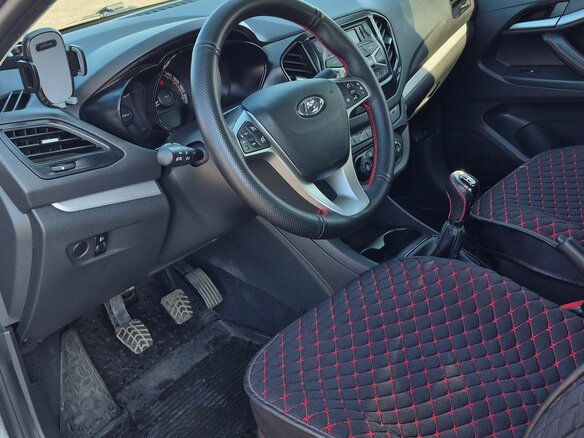 2019 Lada (ВАЗ) Vesta I, серый, 950000 рублей - вид 20