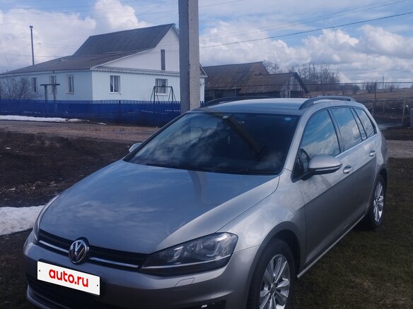 2013 Volkswagen Golf VII, серый, 1300000 рублей - вид 1