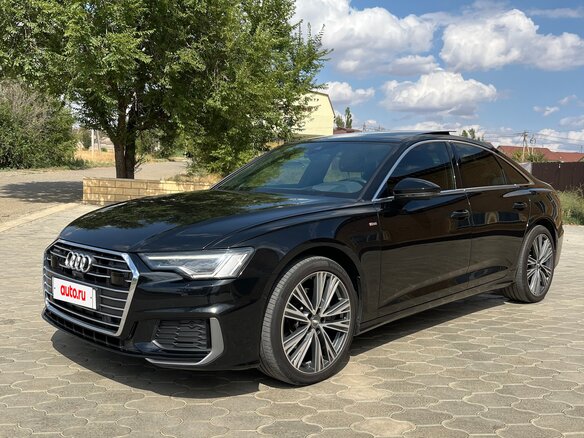 2020 Audi A6 45 TFSI V (C8), чёрный, 5500000 рублей - вид 1