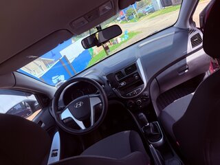 2011 Hyundai Solaris I, фиолетовый, 780000 рублей, вид 5