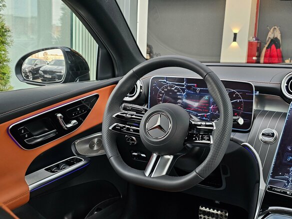 2025 Mercedes-Benz GLC Coupe 300 II (C254), чёрный - вид 34