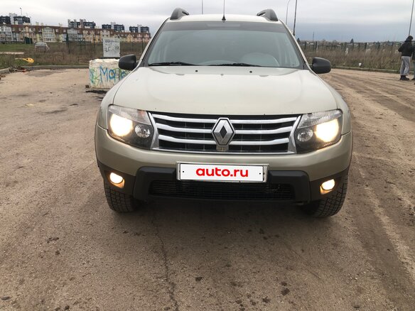 2012 Renault Duster I, бежевый, 955000 рублей - вид 1