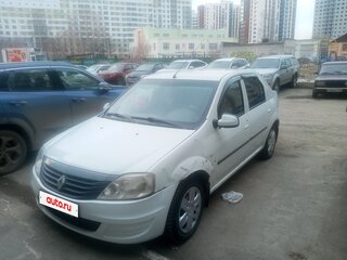 2013 Renault Logan I Рестайлинг, белый, 410000 рублей, вид 3