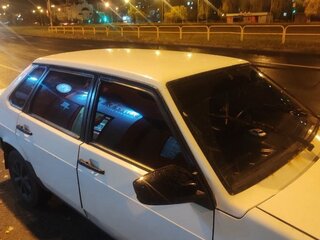 1997 Lada (ВАЗ) 21099, белый, 130000 рублей, вид 2