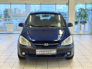 2008 Hyundai Getz I Рестайлинг, синий, 415000 рублей, вид 3